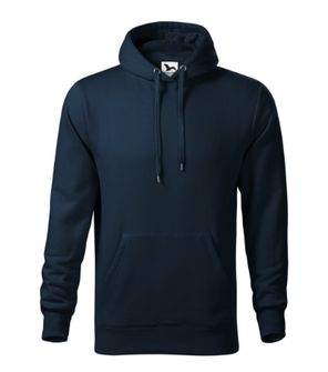 Malfini cape men's sweatshirt with hood, dark blue
