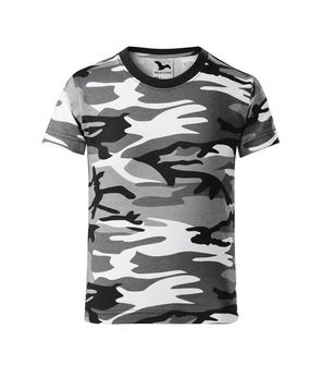 Malfini baby short shirt, camouflage Gray