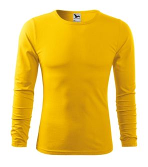 Malfini Fit-T LS Men's T-shirt with long sleeves, yellow