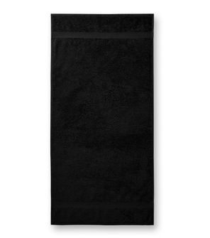 Malfini Terry Bath Towel Cotton bath towel 70x140cm, black