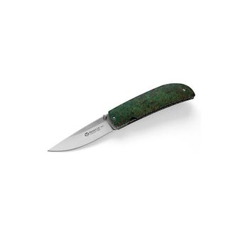 Maserin Atti Wooden knife H. cm.16, green
