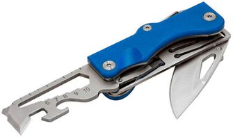 Maserin citizen knife cm 13.5- 440c Steel -g10, blue