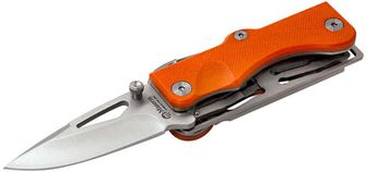 Maserin Citizen knife cm 13.5-440c Steel-G10, orange