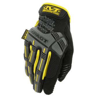 Mechanix M-Pact Working Gloves Black/Yellow