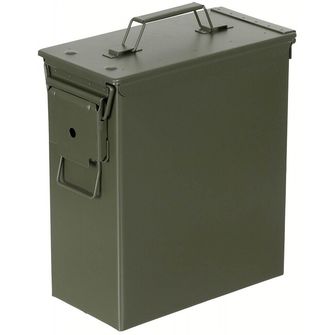 MFH US Ammo Box, cal. 50, large, PA 60, Metal, OD green
