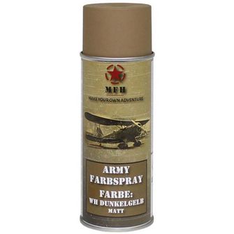 MFH army spray wh dark yellow mat