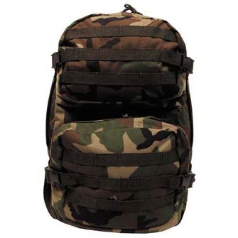 MFH two assault backpack woodland 42L