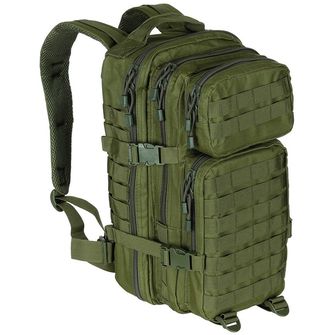 MFH US Backpack, Assault I, Basic, OD green