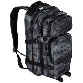 MFH US Backpack, Assault I, Laser, HDT-camo LE