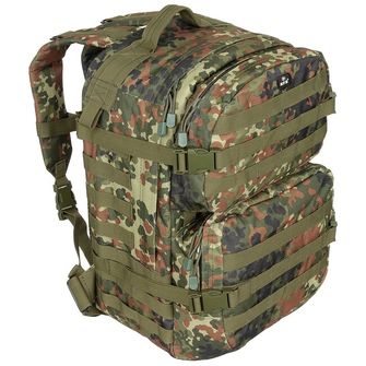 MFH US Backpack, Assault II, BW camo