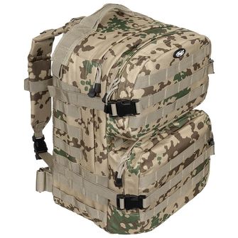 MFH US Backpack, Assault II, BW tropical camo