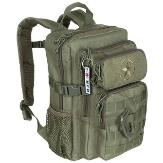 MFH US Backpack, Assault, Youngster, OD green