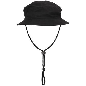 MFH Boonie rip-stop hat, black