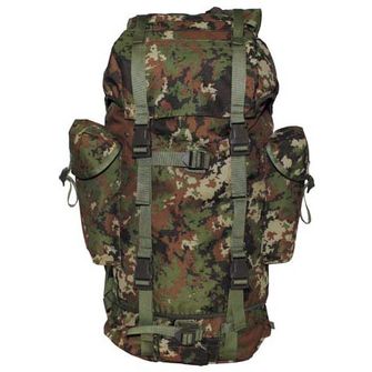 MFH BW waterproof backpack pattern Vegetato 65l