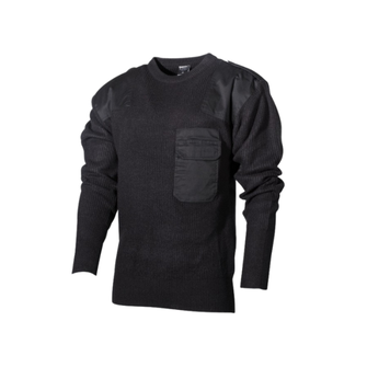 MFH BW sweater with a breast pocket, black