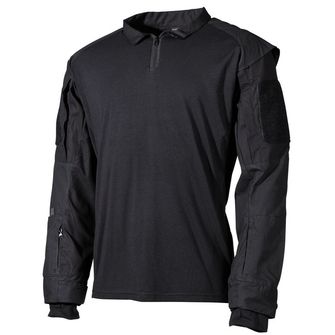 MFH Combat Tactical Police with Long Sleeve, Black