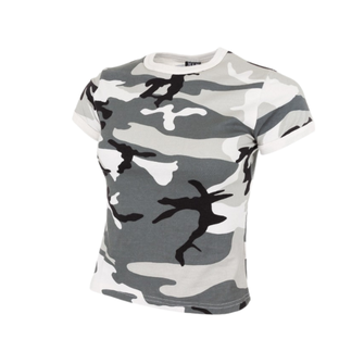 MFH women's camouflage T-shirt pattern urban metro, 160g/m2