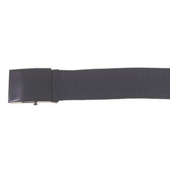 MFH Gurt black belt with a metal buckle 4.5cm