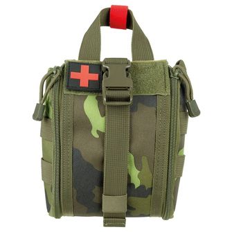 MFH Pouch, First Aid, small, MOLLE IFAK, M 95 CZ camo