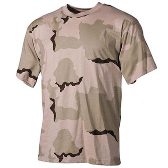 MFH camouflage T-shirt pattern 3 col desert, 160g/m2