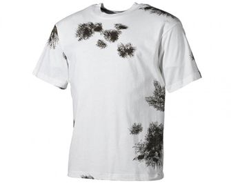 MFH camouflage T-shirt pattern BW winter tarn, 160g/m2