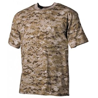 MFH camouflage T-shirt pattern digital desert, 170g/m2