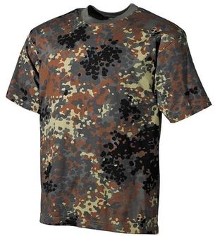 MFH camouflage T-shirt pattern German flecktarn, 160g/m2