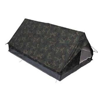 MFH minipack tent for two persons woodland 213x137x97cm