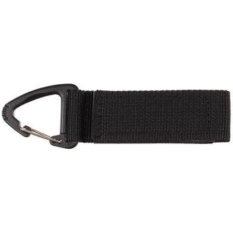 MFH Molle carabiner with fuse, black