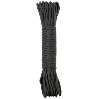 MFH Parachute Cord, black, 50 FT, Nylon