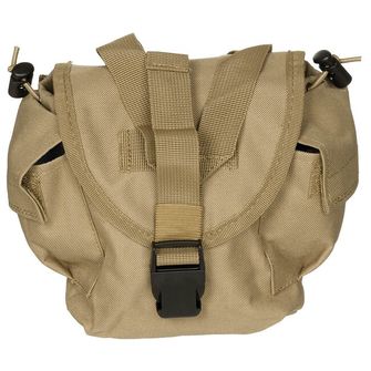 MFH Drinking Bottle Pouch, MOLLE, coyote tan