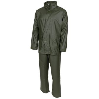 MFH rain suit, "Premium", 2-piece, from Green