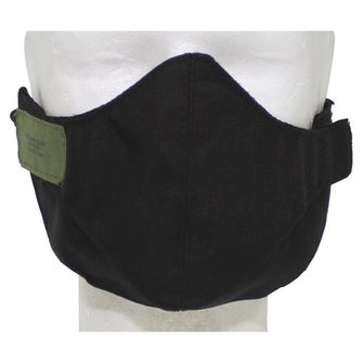 MFH Protective Mask on Face, Black
