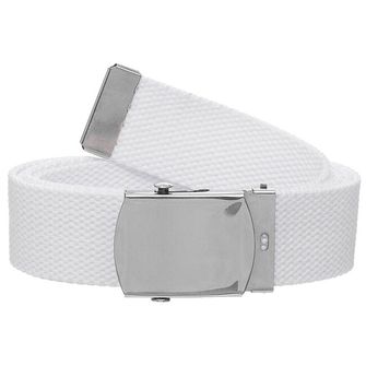 MFH Web Belt, white, ca. 3 cm