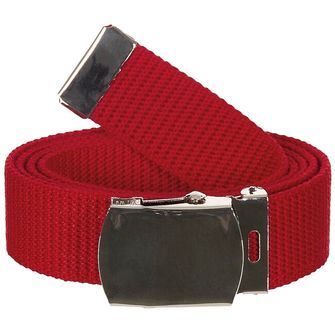 MFH Web Belt, red, ca. 3 cm
