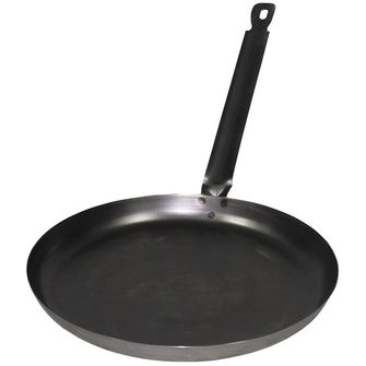MFH HU Frying Pan, Iron, with handle, large