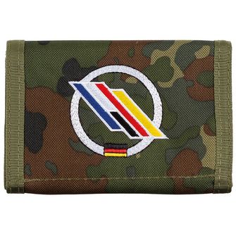 MFH BW Wallet, BW camo, w/emb logo D/F-brigade