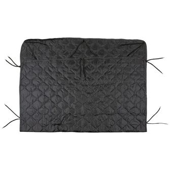 MFH poncho (blanket), black color, approx. 210 x 150 cm