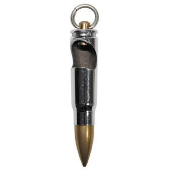 MFH Keychain Cartridge, AK-47, silver, with bottle opener