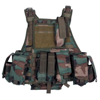MFH Ranger Modular Tactical Vest, Woodland