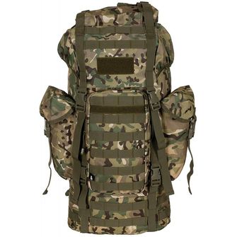 MFH BW Combat Backpack, MOLLE, 65 l, aluminium rod, op.-camo