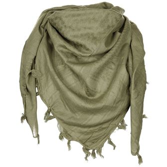 MFH scarf, "Shemagh", super -soft, from green