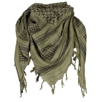 MFH scarf, "Shemagh", super-soft, from green-black