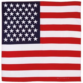 MFH Bandana, US flag, ca. 55 x 55 cm, Cotton