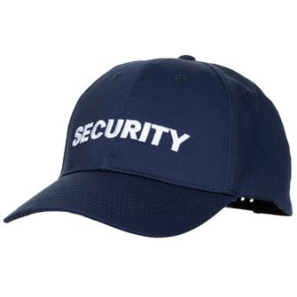 MFH US Cap, blue, embroidered, Security