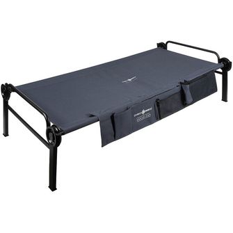 Disc-O-Bed folding lounger with side pocket XLT