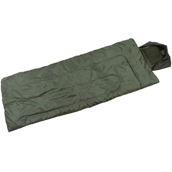 MFH Pilot's Sleeping Bag, OD green, 2-layer filling