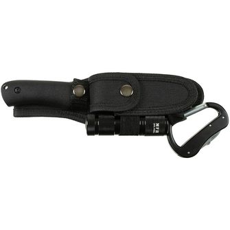 MFH Knife Set, black, plastic handle, sheath