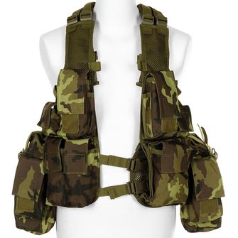 MFH Tactical Vest, various pockets, M 95 CZ camo