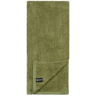 MFH Towel, Terry, OD green, ca. 110 x 50 cm